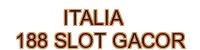 italia 188 slot gacor - 888SLOT